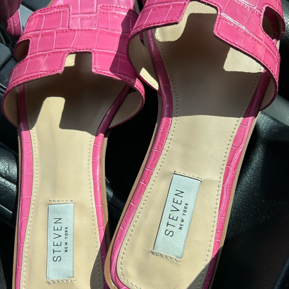 Steven New York Pink Women's Sandals